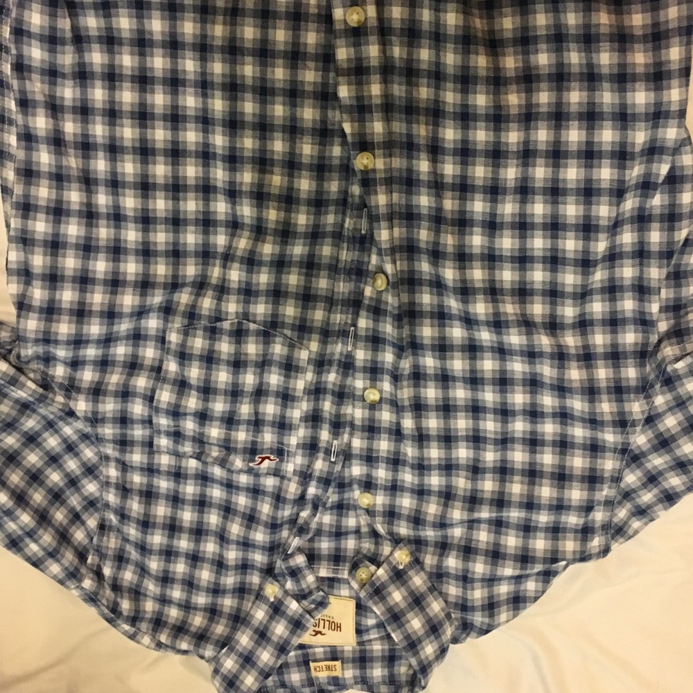 Men’s holister plaid shirt